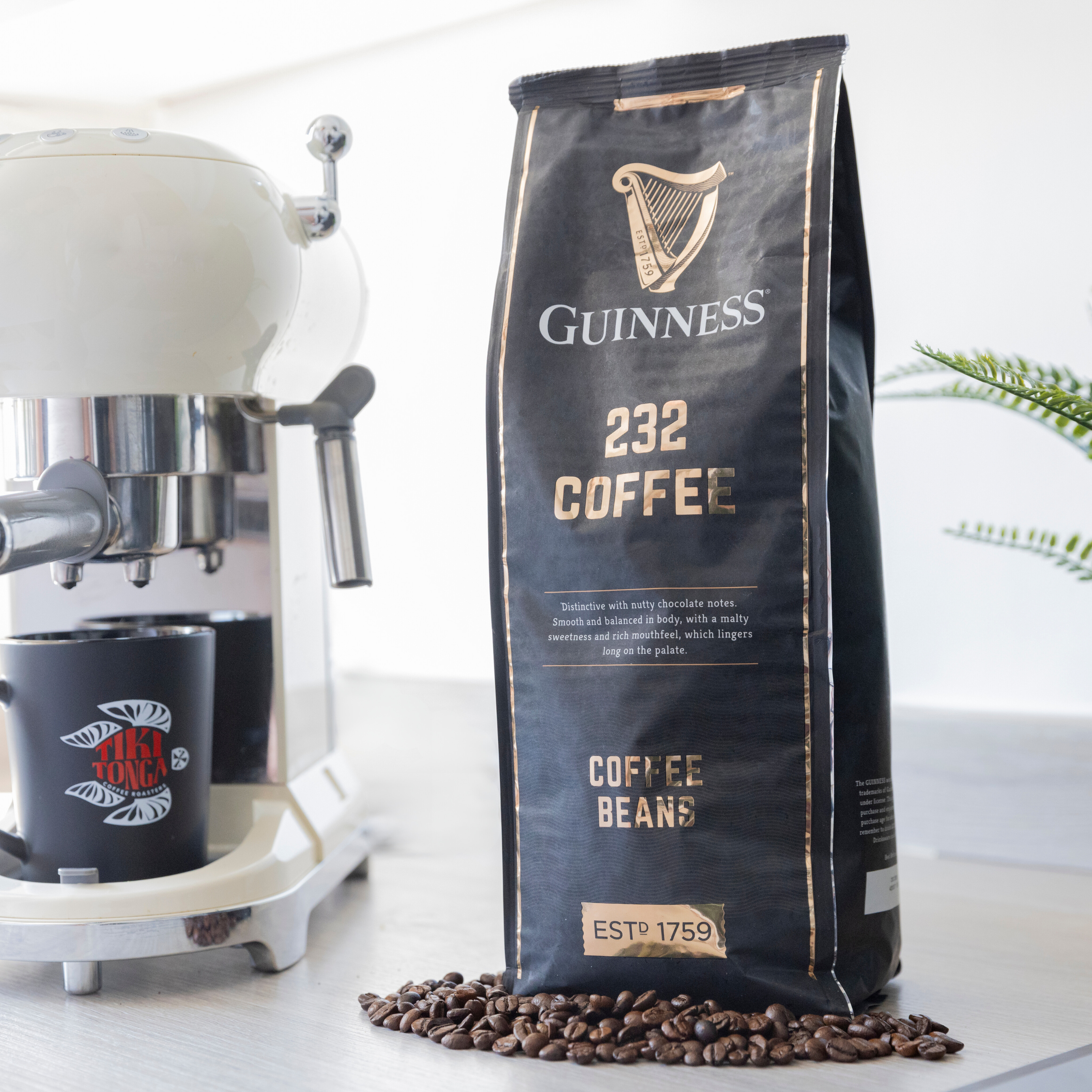 Guinness 232 Coffee Beans (1kg) – Tiki Tonga Coffee