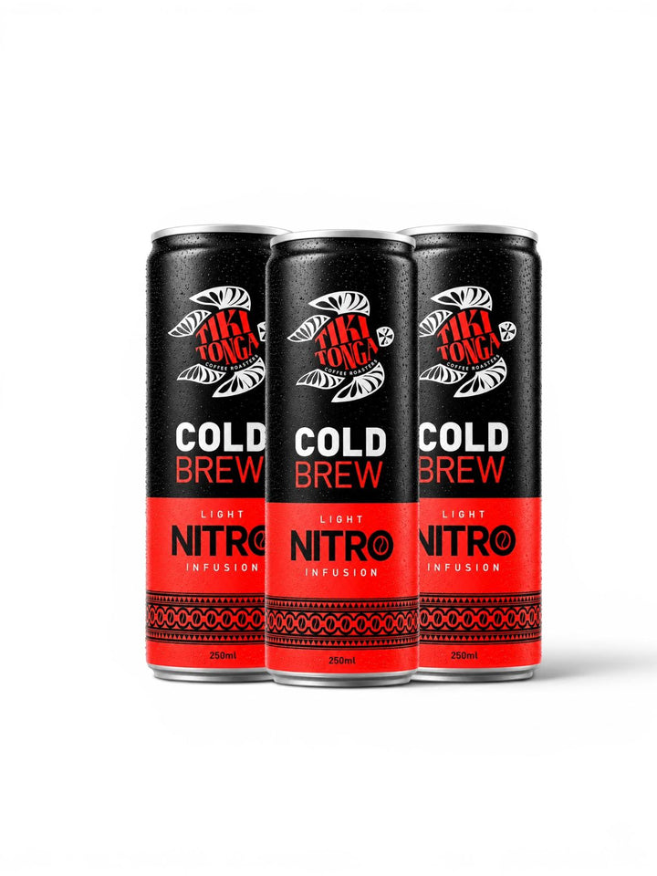 NEW! Tiki Tonga Cold Brew - NITRO infused (250ml) x  6 PACK