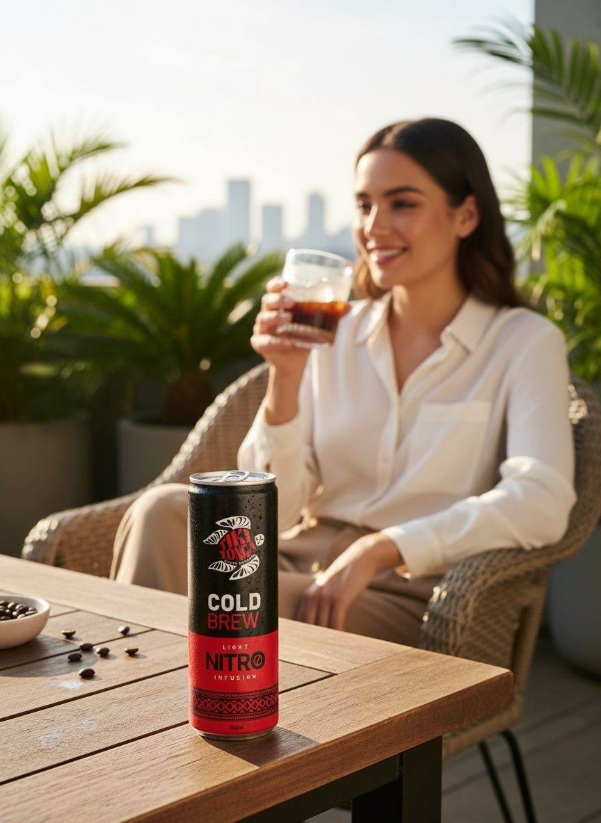 NEW! Tiki Tonga Cold Brew - NITRO infused (250ml) x  6 PACK