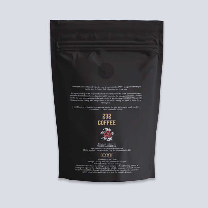 NEW Guinness 232 Coffee Bag Pouches x25 — available to pre-order for 1 October 2026 delivery.