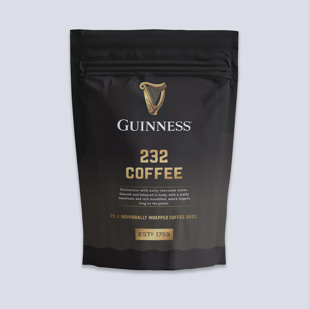 Guinness 232 Bag Pouches x 25 — available to pre order before 1 October 2026
