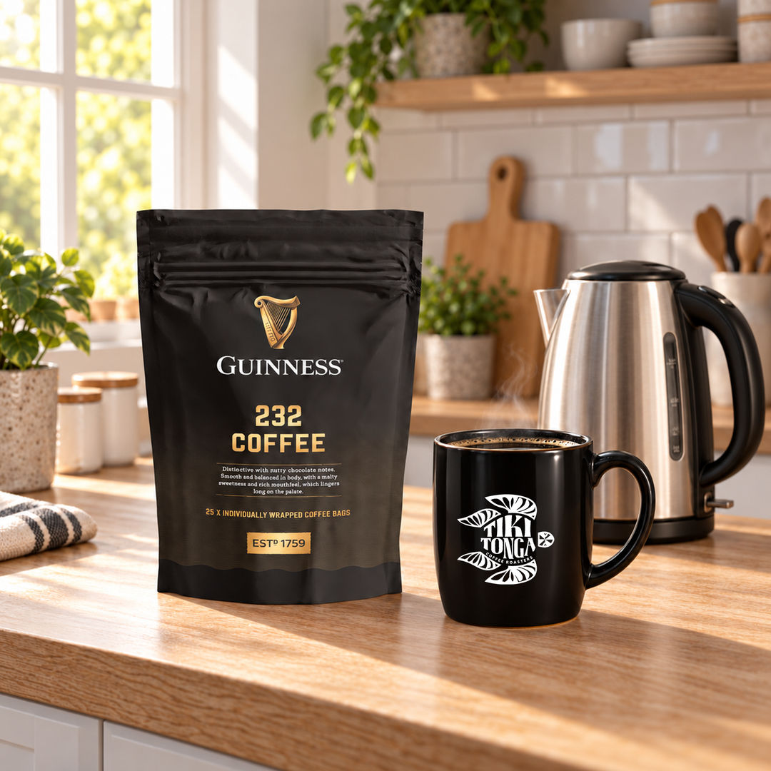 NEW Guinness 232 Coffee Bag Pouches x25 — available to pre-order for 1 October 2026 delivery.