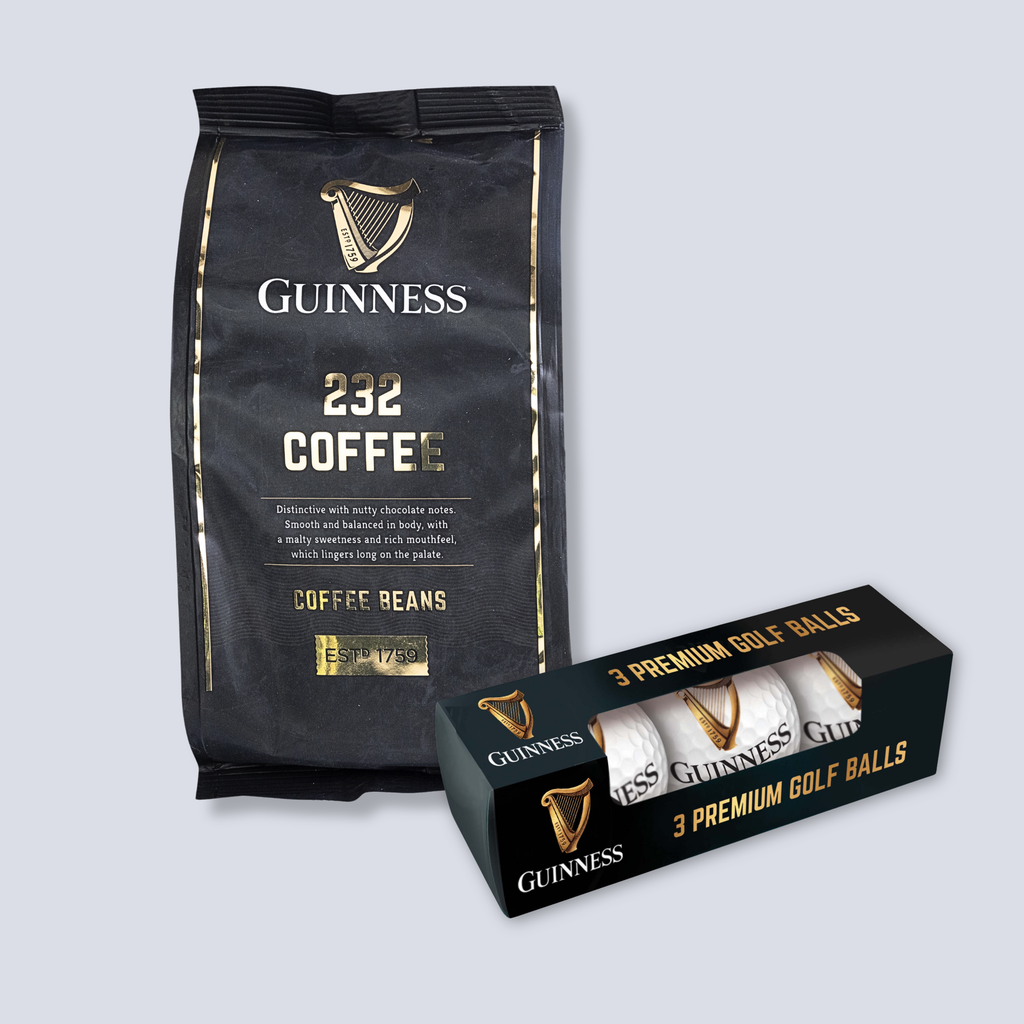 Guinness Premium Golf Balls & 1 x Guinness 232 Beans