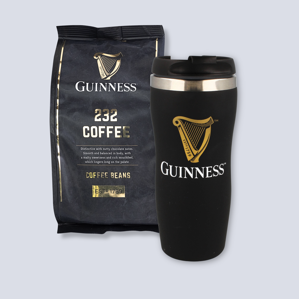 Guinness Contemporary Travel Mug & 1 x Guinness 232 Beans