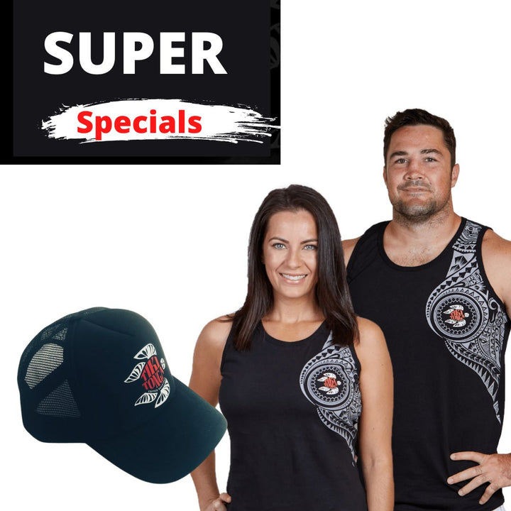Tiki Tonga Gym Essentials Cap and Vest Offer